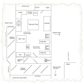Plan of the Garden Chalet
